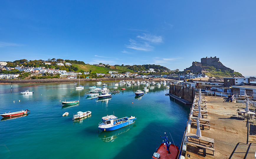 Το νησί Τζέρσει στη Μάγχη Το νησί Τζέρσει στη Μάγχη