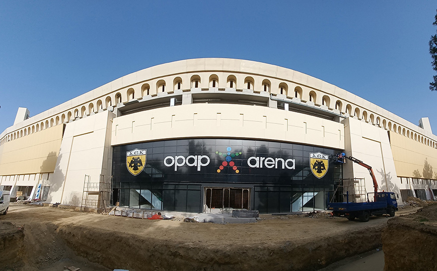 Νέες φωτογραφίες από την «OPAP ARENA» της ΑΕΚ