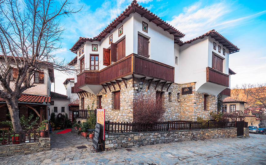 Αρχοντικό σπίτι στα Αμπελάκια