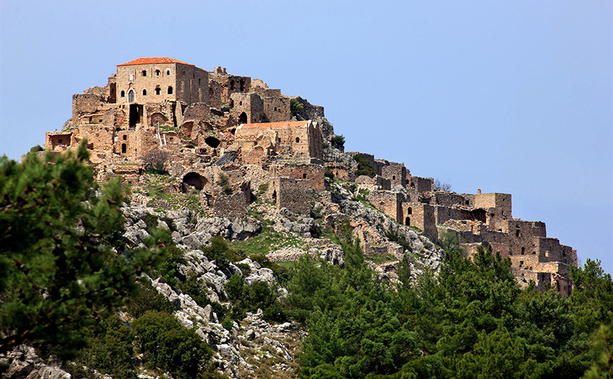Ο Ανάβατος στη Χίο, γνωστός και ως ο Μυστράς του Αιγαίου Ο Ανάβατος στη Χίο, γνωστός και ως ο Μυστράς του Αιγαίου