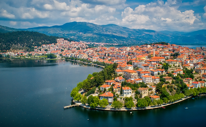 Η Καστοριά από ψηλά