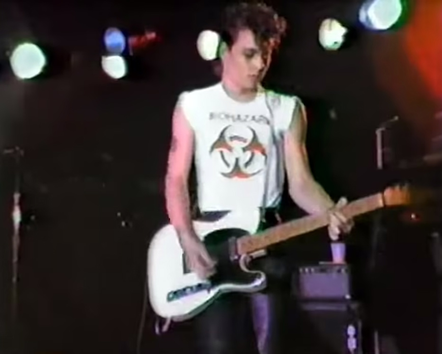 Τζόνι Ντεπ με το συγκρότημά του Τζόνι Ντεπ με το συγκρότημά του