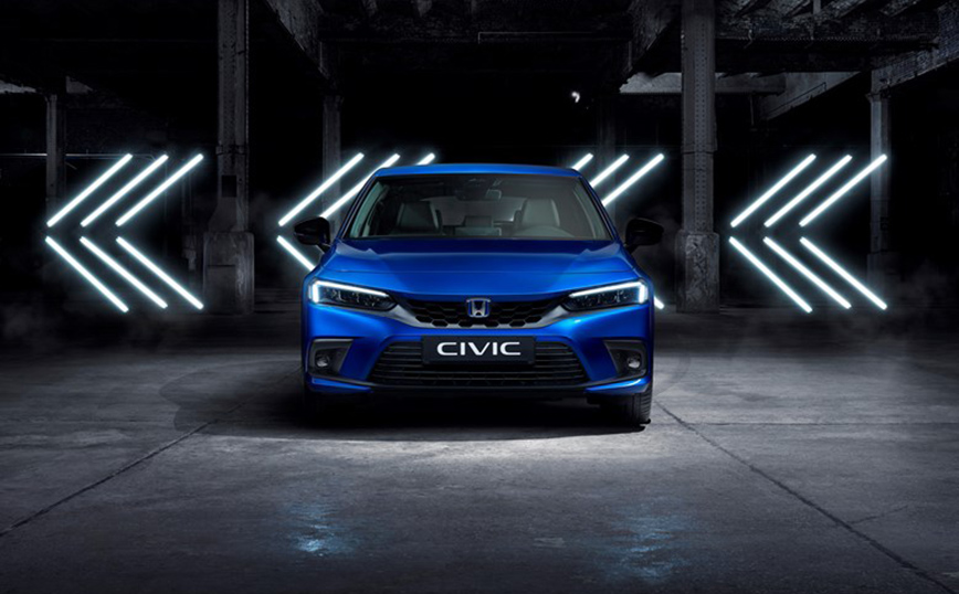 Νέο Honda Civic e:HEV: Με ισχύ 184 ίππων και κατανάλωση από 4,7 λτ/100χλμ (WLTP)