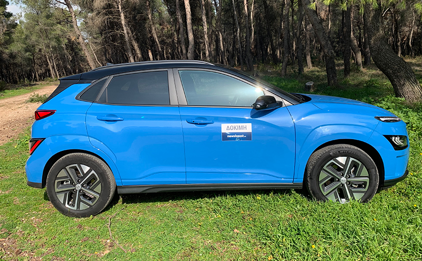 Οδηγούμε το Hyundai Kona Electric: Αυτονομία που ξεπερνά τα κατασκευαστικά δεδομένα