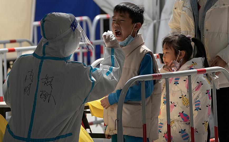 Η Σανγκάη σε lockdown Η Σανγκάη σε lockdown