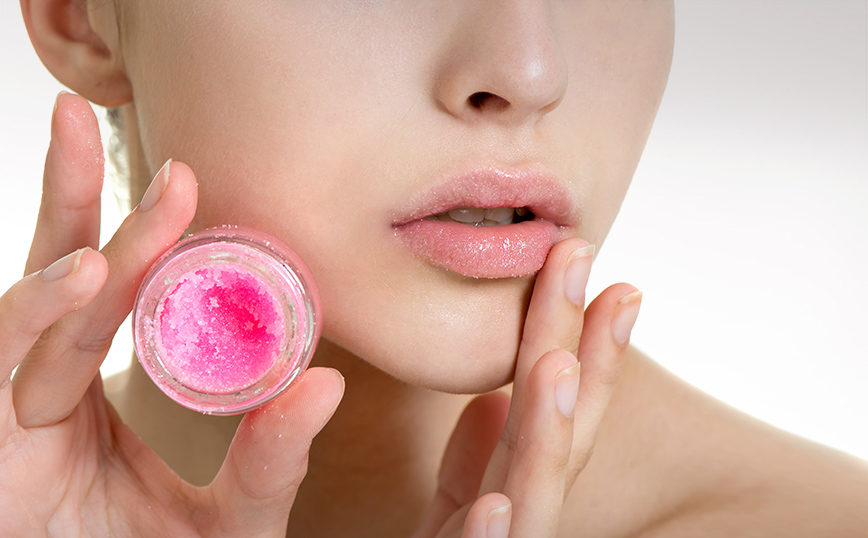 σκραμπ χειλιών σκραμπ χειλιών