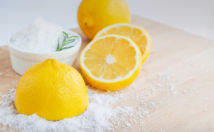 Λεμόνι και αλάτι