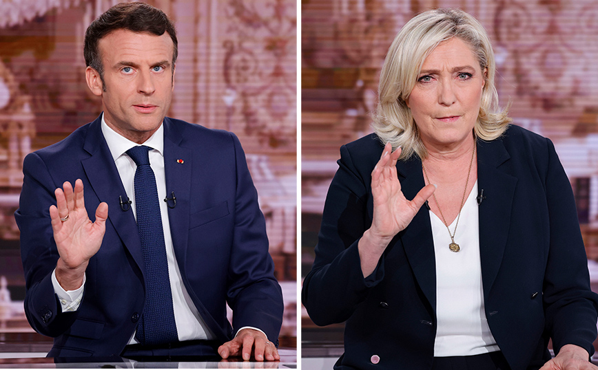 Ανησυχία για τον β&#8217; γύρο με Μακρόν και Λεπέν στη Γαλλία &#8211; Μαύρο φόντο στη Libération, «όχι αυτή» λέει η L&#8217;Humanité