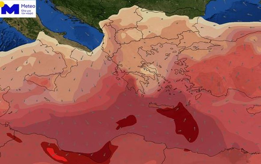 Καιρός: Νέο επεισόδιο μεταφοράς αφρικανικής σκόνης από σήμερα έως την Πέμπτη