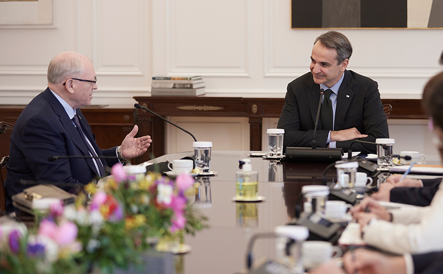 Διμερείς σχέσεις, ενέργεια και Ουκανία στο «τραπέζι» του τετ α τετ Μητσοτάκη με τον πρόεδρο της Γερουσίας του Καναδά