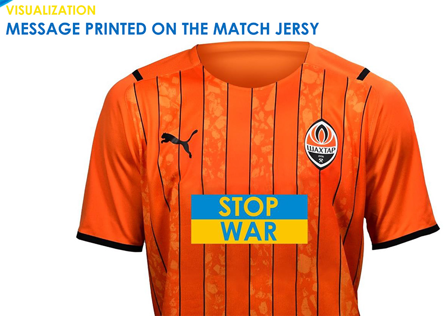 Περιοδεία της Σαχτάρ για το τέλος του πολέμου