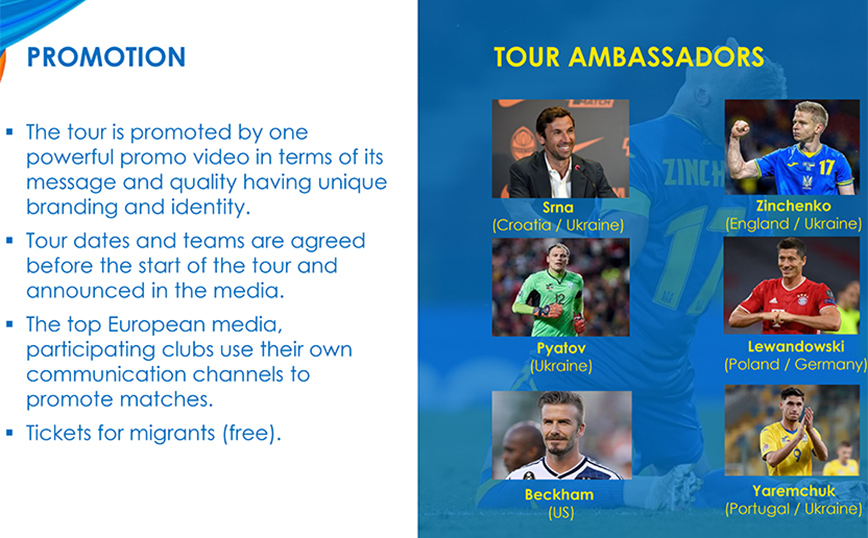 Περιοδεία της Σαχτάρ για το τέλος του πολέμου