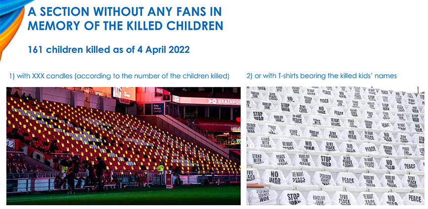 Περιοδεία της Σαχτάρ για το τέλος του πολέμου Περιοδεία της Σαχτάρ για το τέλος του πολέμου