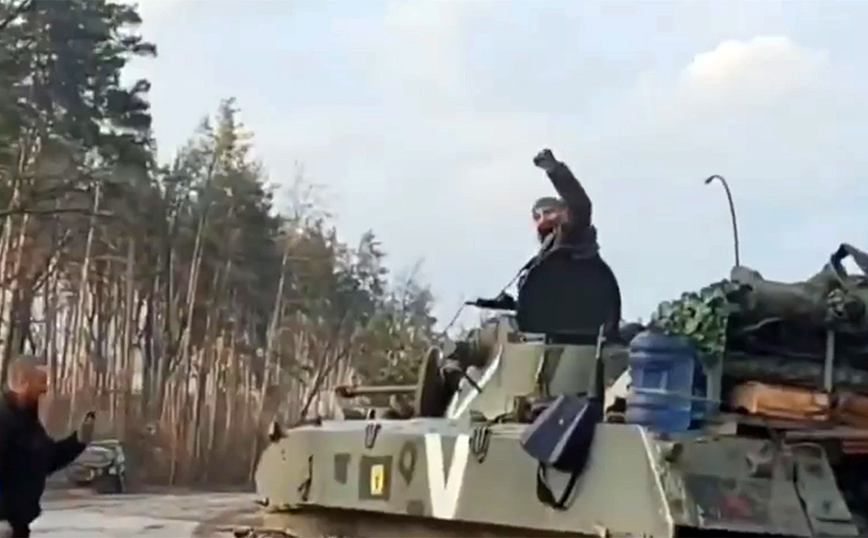 Γεωργιανοί που μάχονται στην Ουκρανία Γεωργιανοί που μάχονται στην Ουκρανία