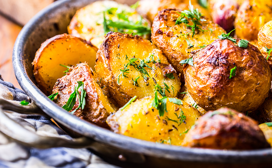 Ψητές πατάτες Ψητές πατάτες