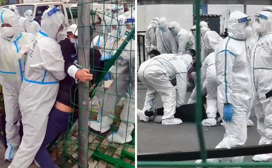 Σανγκάη: Μετατρέπουν συγκροτήματα κατοικιών σε κέντρα καραντίνας – Οργή και αντιδράσεις – Δείτε βίντεο