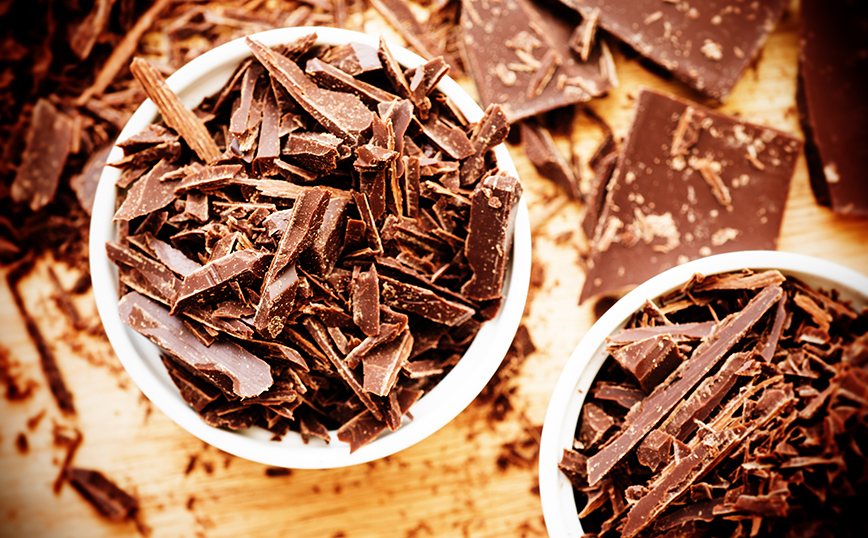 Τριμμένη σοκολάτα