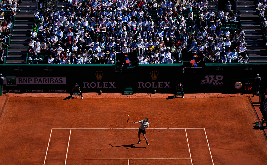 Ο Τσιτσιπάς στο Μόντε Κάρλο Ο Τσιτσιπάς στο Μόντε Κάρλο