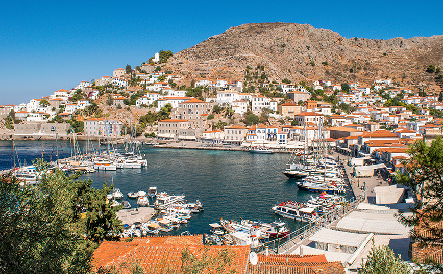 Το γραφικό λιμάνι της Ύδρας Το γραφικό λιμάνι της Ύδρας