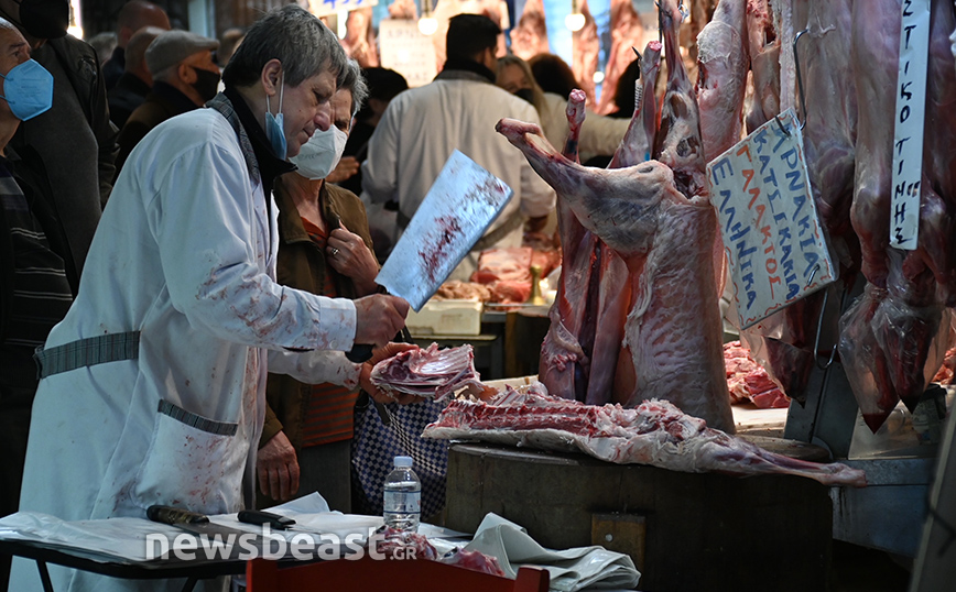 Υποτονική η κίνηση στη Βαρβάκειο Υποτονική η κίνηση στη Βαρβάκειο