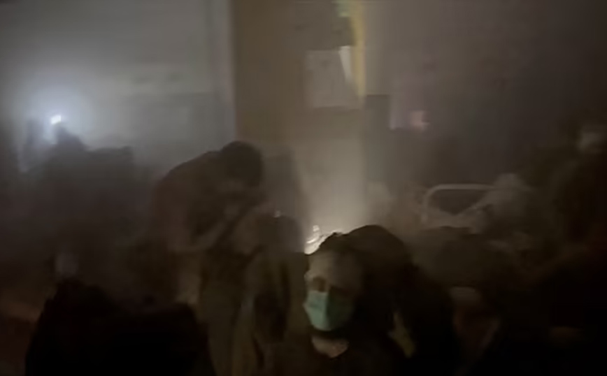 Βομβαρδισμένο νοσοκομείο στη Μαριούπολη