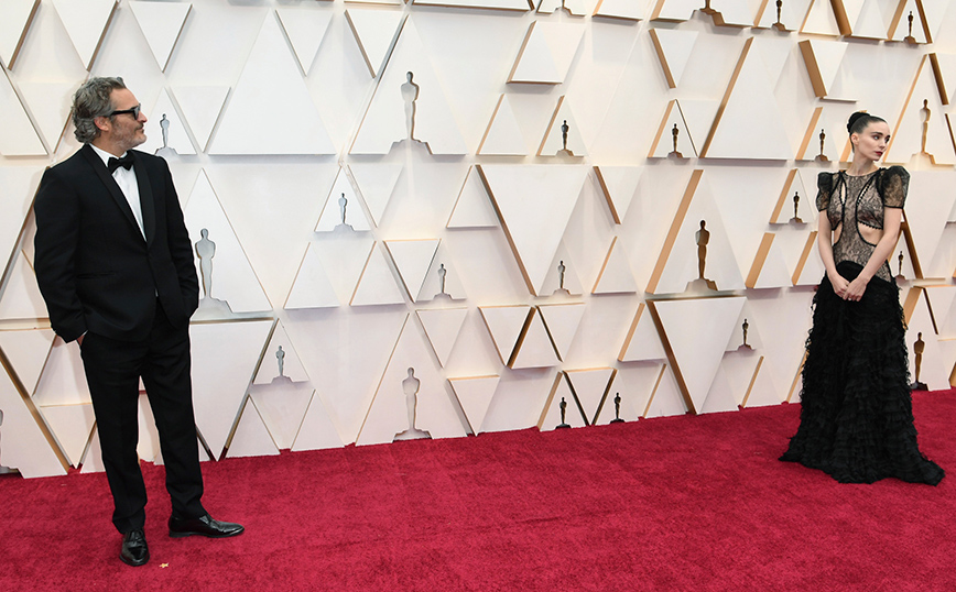 Ο Χοακίν Φίνιξ με τη συζυγό του Ο Χοακίν Φίνιξ με τη συζυγό του