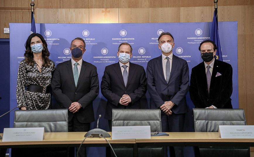 Υπογραφή σ'υμβασης ΤΡΑΙΝΟΣΕ - Δημοσίου Υπογραφή σ'υμβασης ΤΡΑΙΝΟΣΕ - Δημοσίου