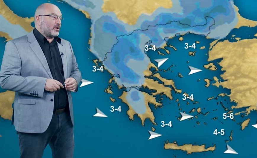 Σάκης Αρναούτογλου: Νέα στοιχεία για την αλλαγή του καιρού – Οι περιοχές με καταιγίδες και χαλάζι το Σαββατοκύριακο