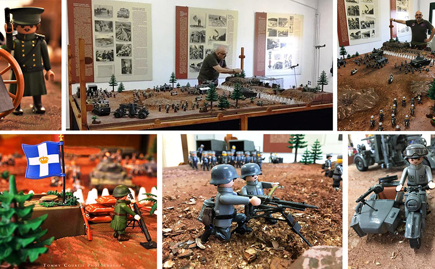 Σέρρες: Τα Playmobil πήγαν… στο μουσείο των οχυρών Ρούπελ