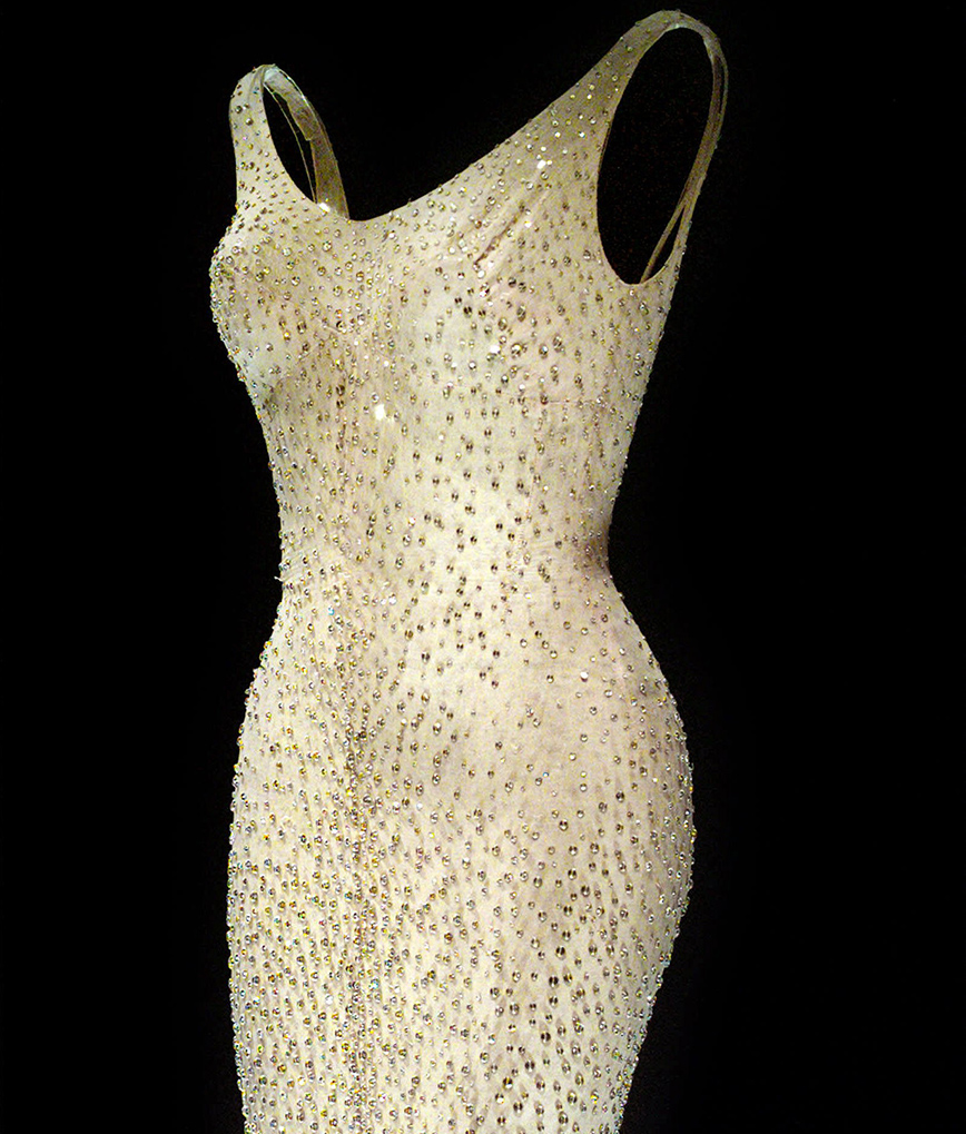 Το εμβληματικό φόρεμα της Μέριλιν Μονρόε Το εμβληματικό φόρεμα της Μέριλιν Μονρόε