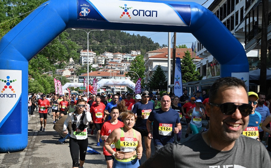 Ο ΟΠΑΠ στη μεγάλη γιορτή του Run Greece στην Καστοριά