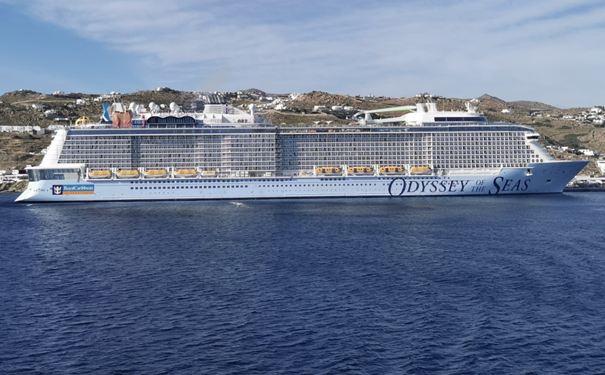 Μύκονος – Odyssey of the Seas: Η πλωτή πολιτεία που έκρυψε… το νησί των Ανέμων