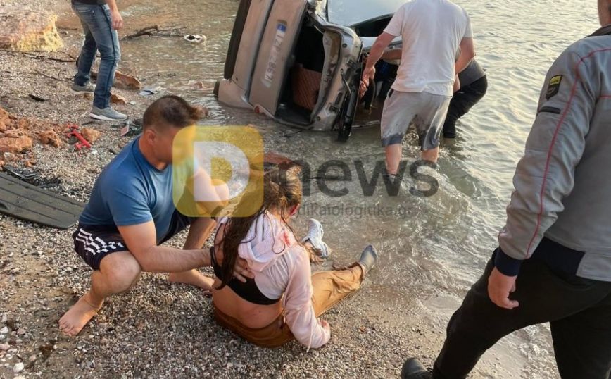 Σαλαμίνα: Αυτοκίνητο έπεσε στη θάλασσα – Επέβαιναν και παιδιά