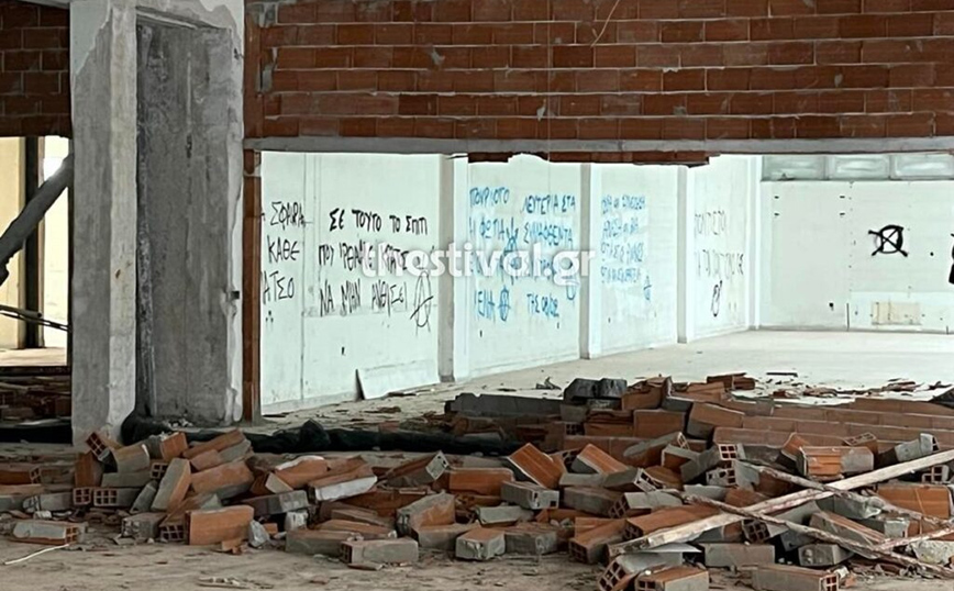 Καταστροφές στο βιολογικό του ΑΠΘ