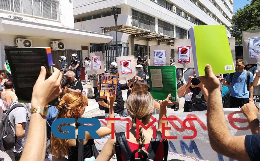 Νέες κινητοποιήσεις φοιτητών κατά της αστυνομικής παρουσίας στο ΑΠΘ