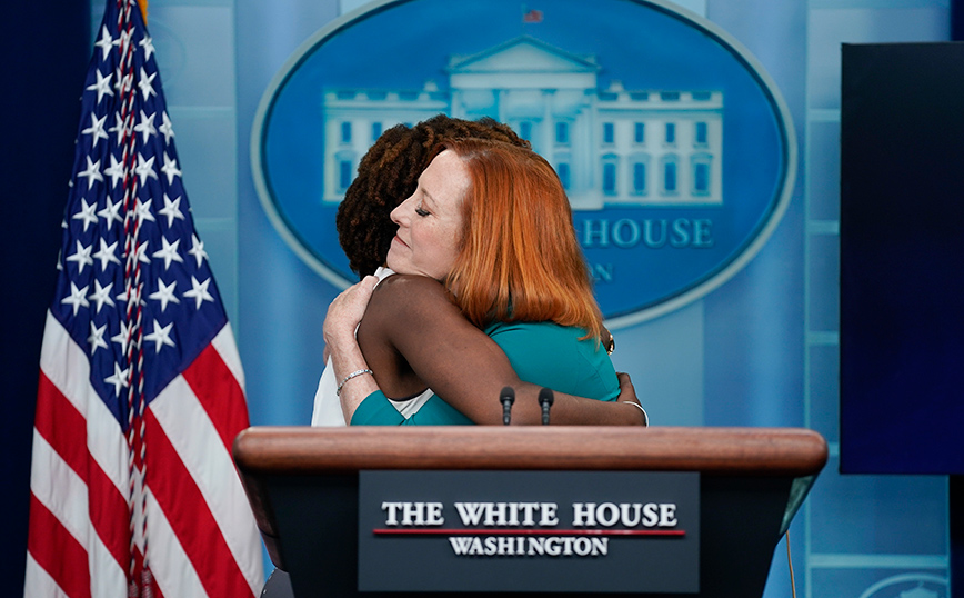 Η νέα εκπρόσωπος του Λευκού Οίκου Καρίν Ζαν Πιερ Η νέα εκπρόσωπος του Λευκού Οίκου Καρίν Ζαν Πιερ