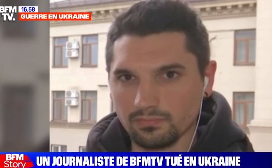 Θάνατος Γάλλου δημοσιογράφου στην Ουκρανία: Διευκρινίσεις έδωσαν οι συνάδελφοί του στον BFM &#8211; «Ένα θραύσμα τον έπληξε»