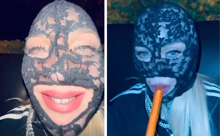 Μαντόνα: Κάνει ναργιλέ με δαντελένιο full face και μάτια να γυαλίζουν – Τα σενάρια για νέο έρωτα και χρήση ναρκωτικών