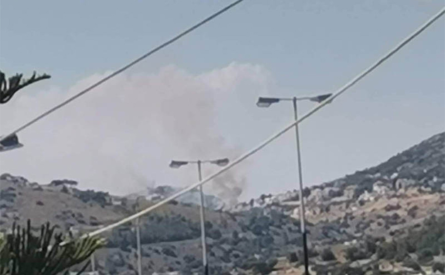 Μεγάλη φωτιά τώρα στην Κερατέα – Οι πρώτες εικόνες