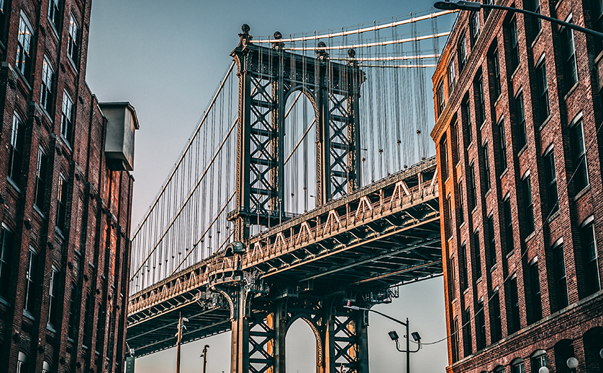 Γέφυρα Μπρούκλιν Νέα Υόρκη Γέφυρα Μπρούκλιν Νέα Υόρκη