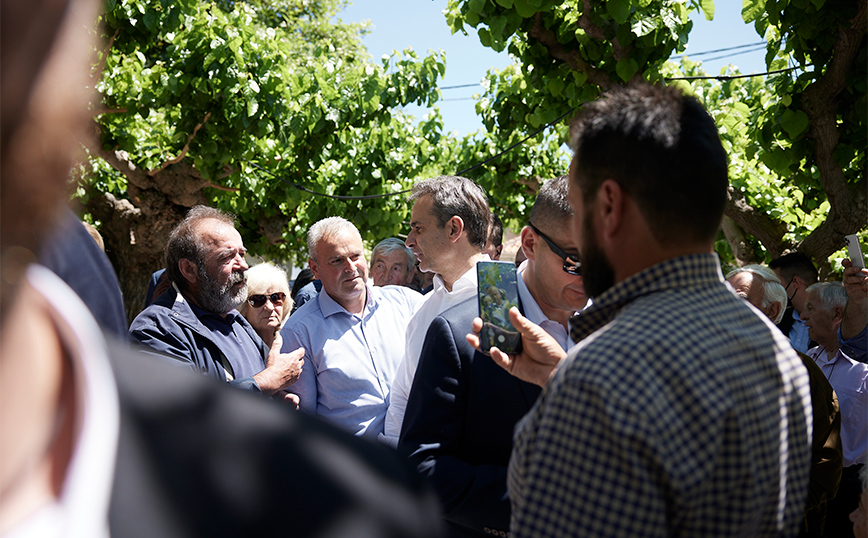 Κυριάκος Μητσοτάκης στον Βολο Κυριάκος Μητσοτάκης στον Βολο