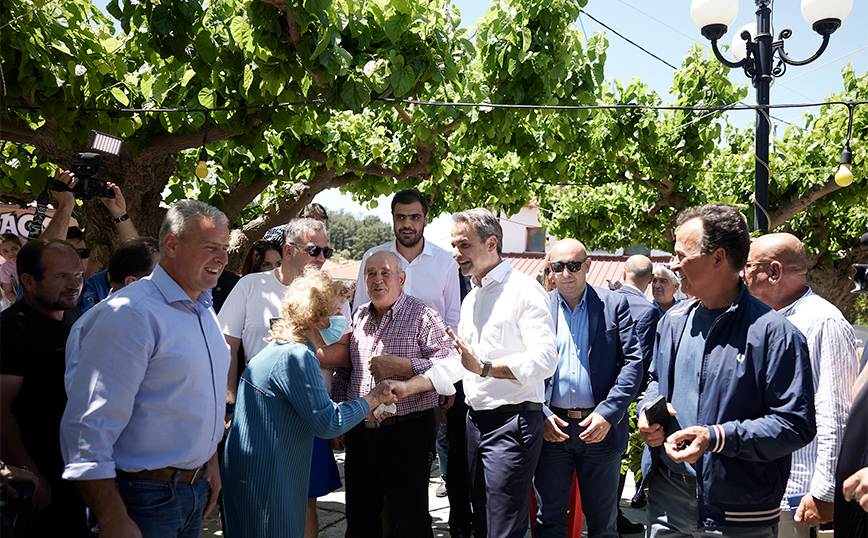 Μητσοτάκης από λίμνη Κάρλα: Πρόσθετες παροχές, πρόσθετα κονδύλια και επίβλεψη των μεγάλων έργων