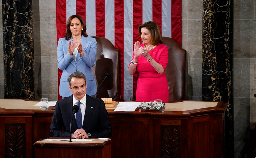 Κυριάκος Μητσοτάκης στο Κογκρέσο Κυριάκος Μητσοτάκης στο Κογκρέσο