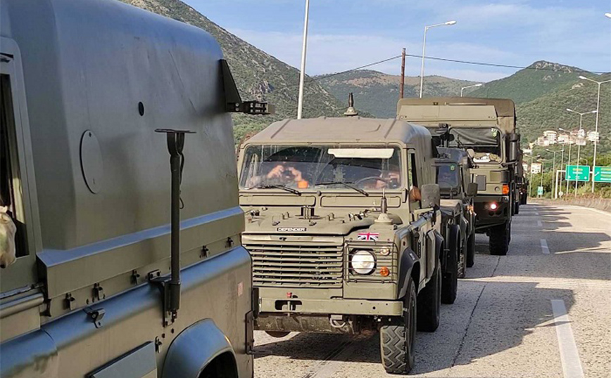 Μπλόκο στην Εγνατία σε Νατοϊκό κομβόι Μπλόκο στην Εγνατία σε Νατοϊκό κομβόι