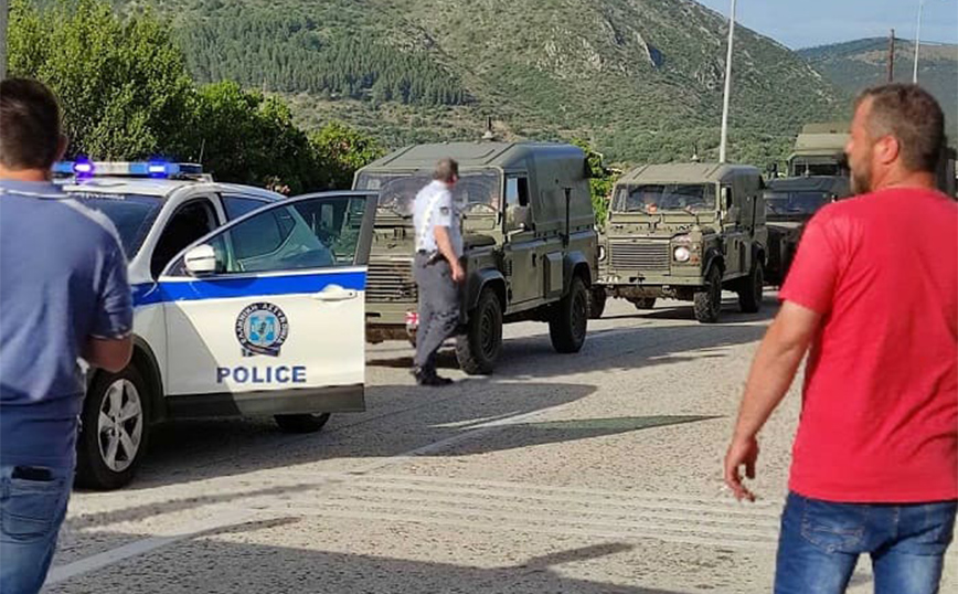 Μπλόκο στην Εγνατία σε Νατοϊκό κομβόι Μπλόκο στην Εγνατία σε Νατοϊκό κομβόι