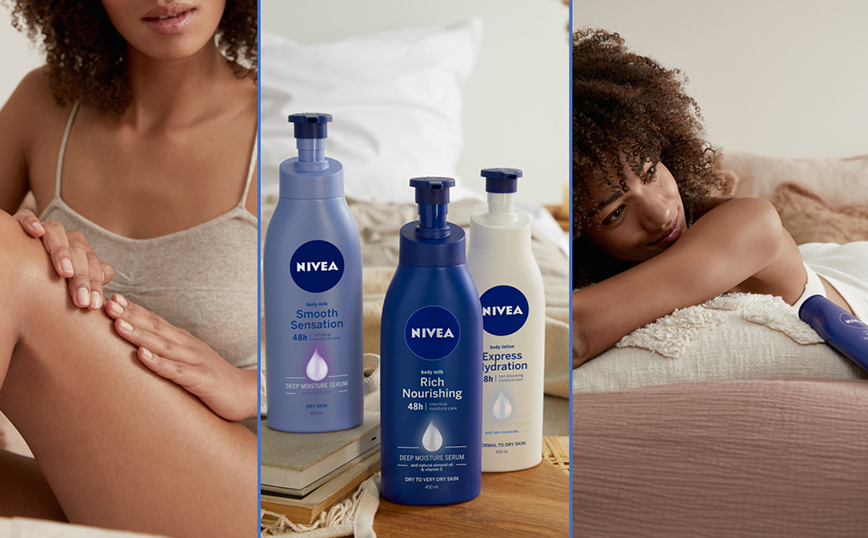 Νέα ανανεωμένη Σειρά Σώματος Nivea Essentials