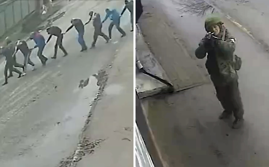 Πόλεμος στην Ουκρανία &#8211; New York Times: Νέο βίντεο φρίκης από την Μπούκα – «Πηγαίνετε δεξιά, σκυλιά»