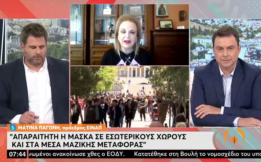 Κορονοϊός Παγώνη: Τον ιό θα τον έχουμε πάντα δίπλα μας &#8211; Προτεραιότητα στα νοσοκομεία έχουν πλέον οι ασθενείς non Covid