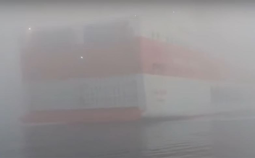 Κρήτη: Η ομίχλη εξαφάνισε μέχρι και τα πλοία &#8211; «Τα ακούγαμε αλλά δεν τα βλέπαμε»