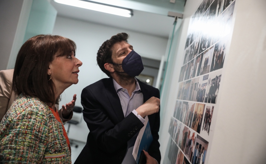 Η Κατερίνα Σακελλαροπούλου στην εκδήλωση Η Κατερίνα Σακελλαροπούλου στην εκδήλωση